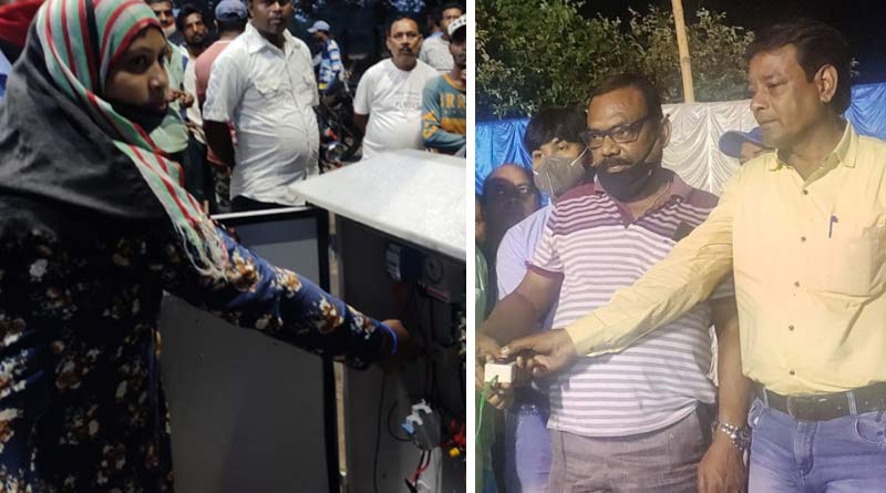 Inner clash of TMC in Asansol reflected again on inauguration of govt. project| Sangbad Pratidin