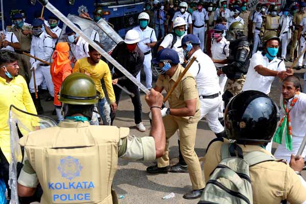 BJP protest rally