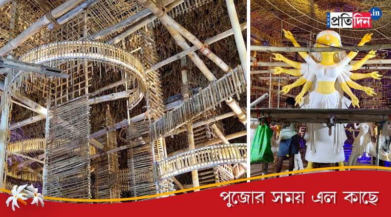 Durga Puja 2020: Chorbagan Sarbojanin is preparing for puja with theme 'Tomorrow'