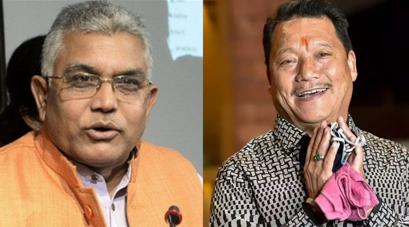 Bangla news: Dilip Ghosh slams Bimal Gurung after his press conference in Kolkata । Sangbad Pratidin