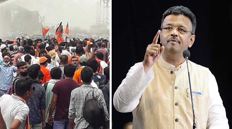 Nabanna News in Bengali: BJP 'terrorists', not political party: Firhad Hakim says after agitation of Nabanna Abhiyaan by BJP Yuva Morcha | Sangbad Pratidin