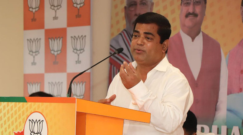 Goa Deputy Chief Minister Chandrakant Kavlekar accused by the opposition of sending controversial footage to a WhatsApp group |Sangbad Pratidin