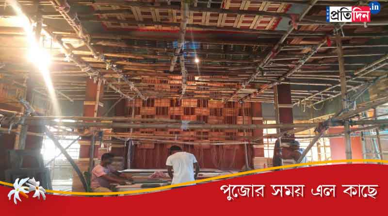 Theme of this year Durga puja of Salt Lake AE Block Part 1 is bonding | Sangbad Pratidin