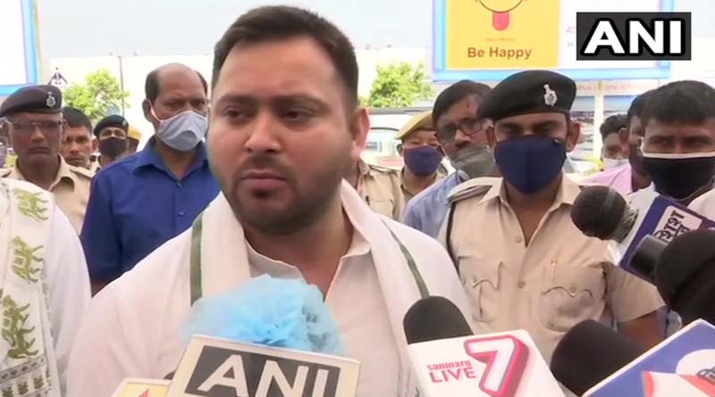 CM Nitish Kumar is tired, cannot handle Bihar, says Tejashwi Yadav ahead of Bihar elections 2020 | Sangbad Pratidin