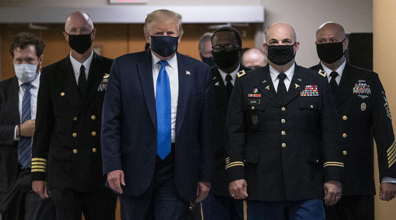 ‘PR stunt, political theatre’: Trump faces flak for leaving hospital to greet supporters during Corona treatment | Sangbad Pratidin‌‌