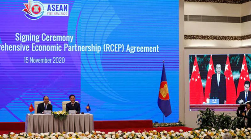 15 Asian Nations Sign China-Backed Trade Pact, India Pulled Out Last Year । Sangbad Pratidin