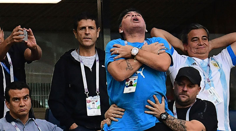 Diego Maradona a legend with different colours and ups and downs |Sangbad Pratidin