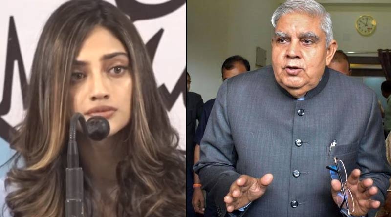 MP Nusrat Jahan slams Bengal's Guv Jagdeep Dhankhar ।Sangbad Pratidin