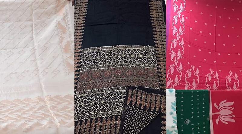 These sarees made with organic colour and handcrafts designed in Bengal worth of high price| Sangbad Pratidin
