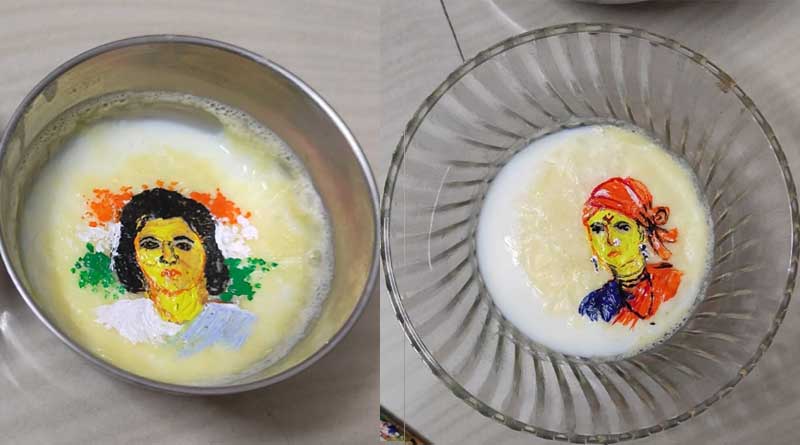 College student from Balurghat creates Limca Book of Record through painting | Sangbad Pratidin
