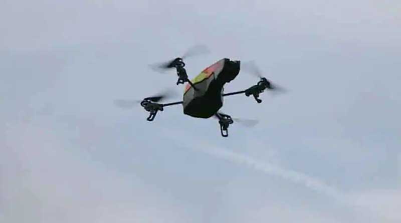 Pakistan Drone Carrying Cash and Ammunition Shot Down In J&K। Sangbad Pratidin