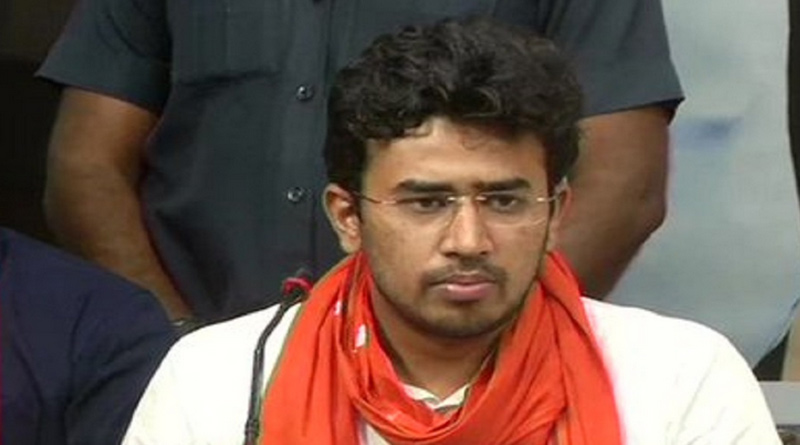 BJP’s Tejasvi Surya gives privilege notice to LS speaker against top Bengal police officials