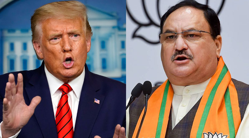 Trump couldn't handle Covid properly, PM Modi saved India says BJP Chief JP Nadda