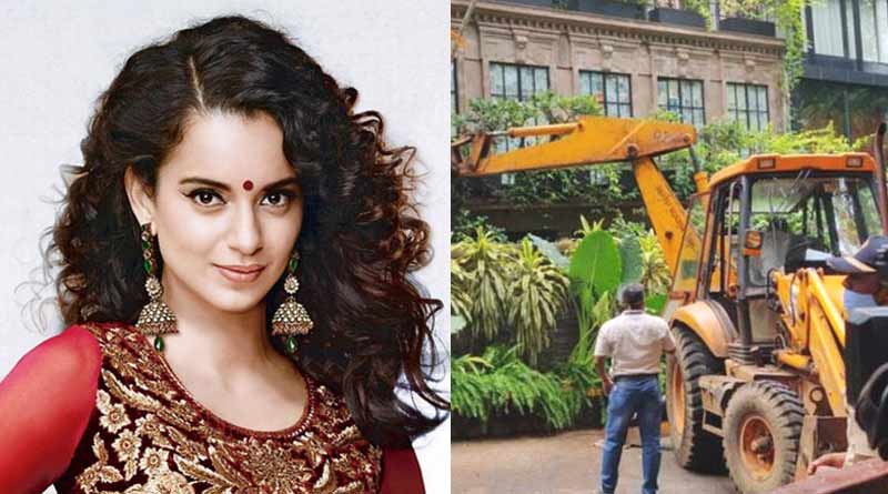 Bangla News of Kangana Ranaut: Here is how Actress replied after Bombay High Court quashes BMC demolition notice | Sangbad Pratidin