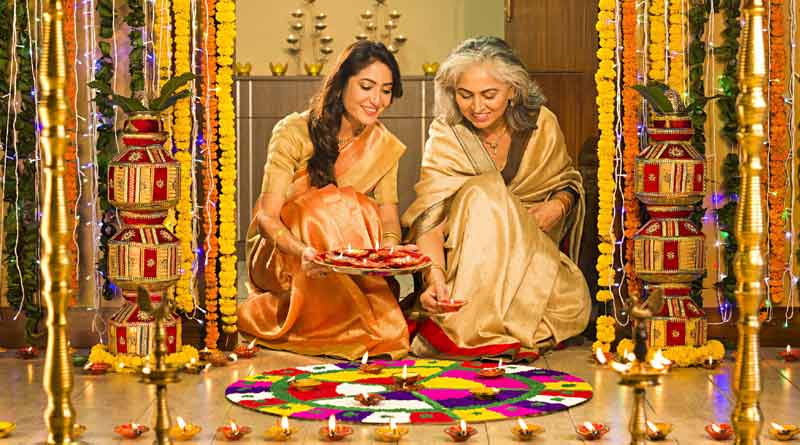 Lifestyle news in Bengali: Here is some Diwali decoration ideas of your home entrance | Sangbad Pratidin