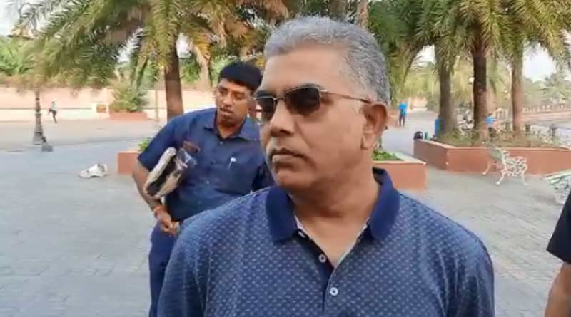 Dilip Ghosh attacks State Govt. for not generating employment| Sangbad Pratidin