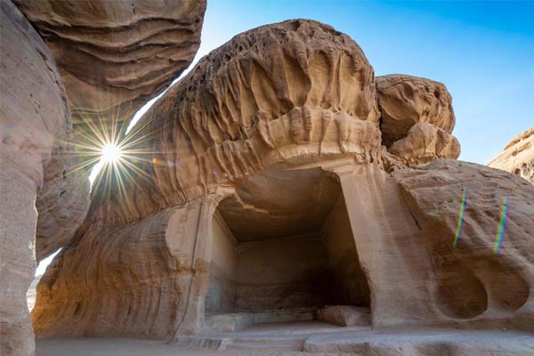 Hegra historic sight of Saudi Arabia