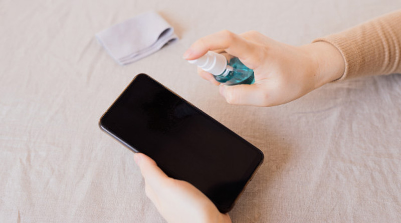 If you clean your phone with sanitizer, be careful, it may cause damage | Sangbad Pratidin