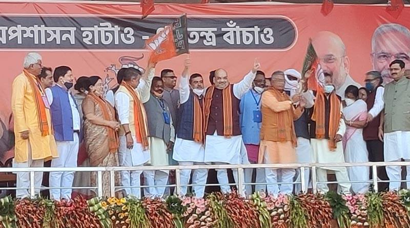 Suvendu Adhikary joins BJP at West Midnapore, steps forward to new innings of his political career| Sangbad Pratidin