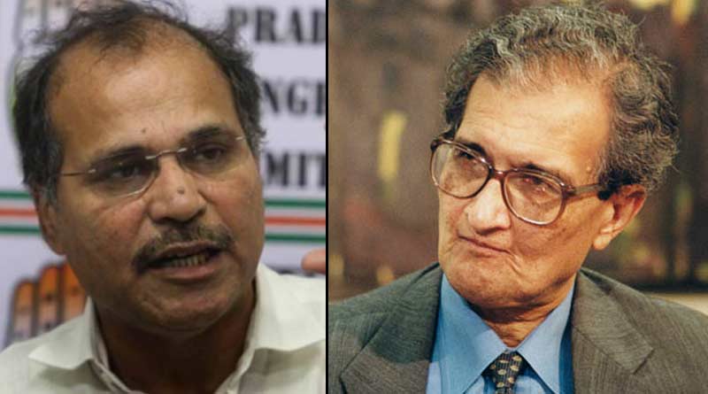 Adhir Ranjan Chowdhury slams BJP over Amartya Sen land issue 