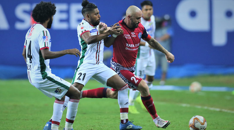 ISL 2020: Jamshedpur FC beats ATK Mohun Bagan by 2-1 | Sangbad Pratidin