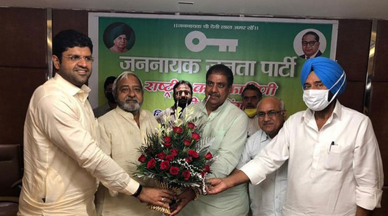 The latest ally to warn the ruling BJP over the raging farmer protests is the JJP of Dushyant Chautala |Sangbad Pratidin