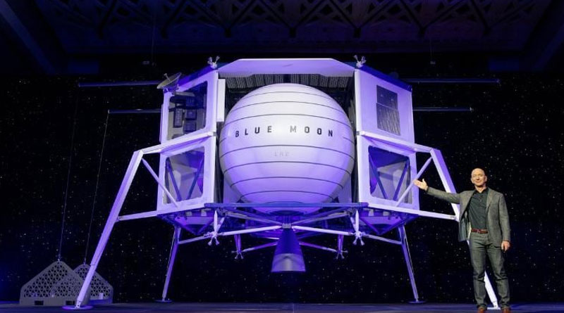 Space company by Amazon founder Jeff Bezos 'Blue Origin' to send first woman to Moon| Sangbad Pratidin