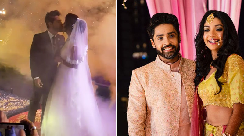 Video of Gourab Chatterjee and Debolina Kumar's Sangeet goes viral | Sangbad Pratidin