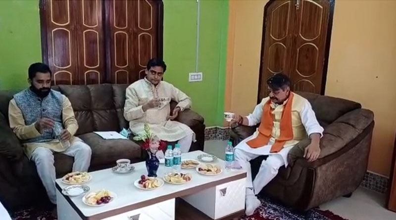 'No disatnce between MP Santanu Thakur and BJP', claims Kailash Vijayvargiya after meeting him at Bongaon| Sangbad Pratidin