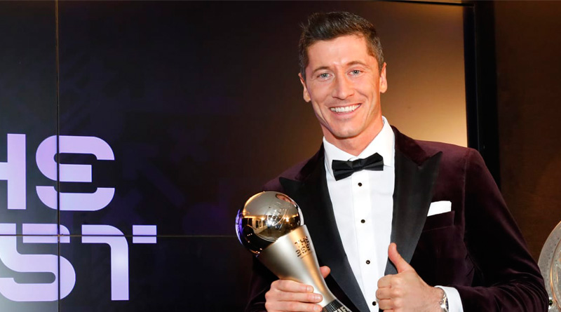 Bayern Munich striker Robert Lewandowski has won the FIFA Men's Player of The Year award |Sangbad Pratidin