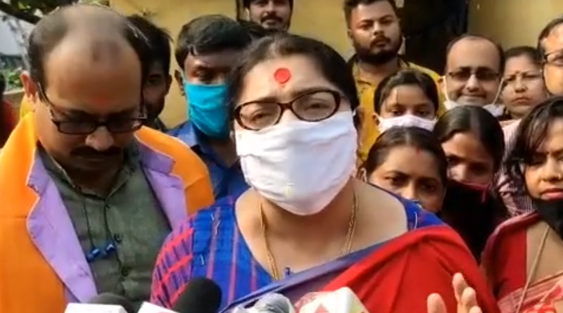 Bangla news: BJP MP Locket Chatterjee slums TMC & Mamata Banerjee on farm laws protest । Sangbad Pratidin