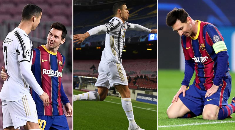 UCL 2020: Ronaldo fired two goals as Juventus sinks Messi's Barcelona |Sangbad Pratidin
