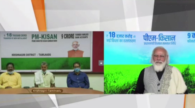 Bangla news: Mamata Banerjee depriving state’s farmers for political gain: Narendra Modi। Sangbad Pratidin