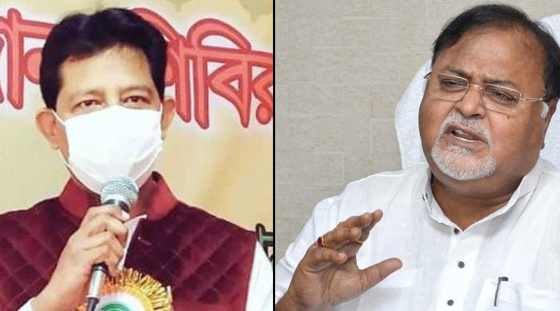 Rajib Banerjee meets Partha Chatterjee after knowing the news of his mother's demise