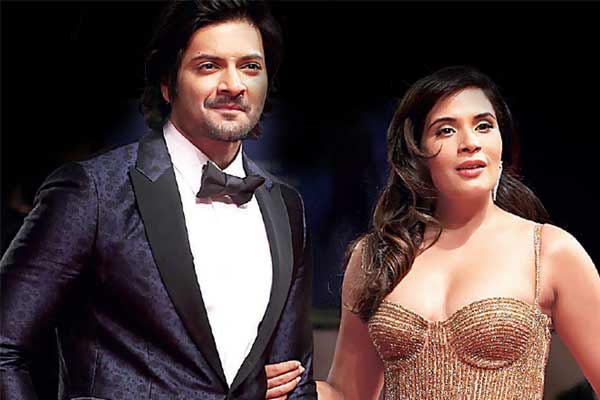 Richa with Ali Fazal