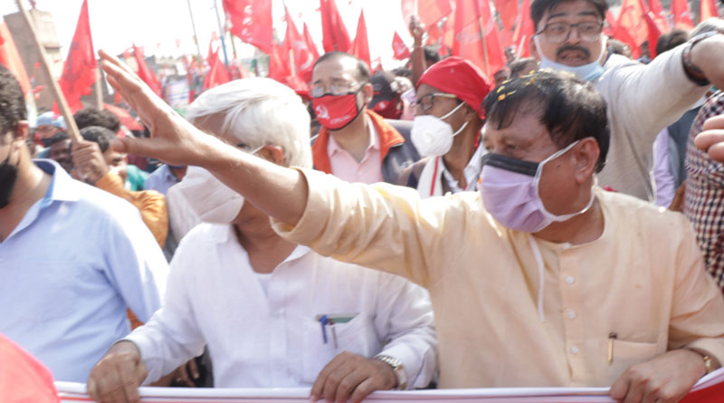 CPM leader Susanta Ghosh comes back to West Midnapore after 9 years like a hero| Sangbad Pratidin