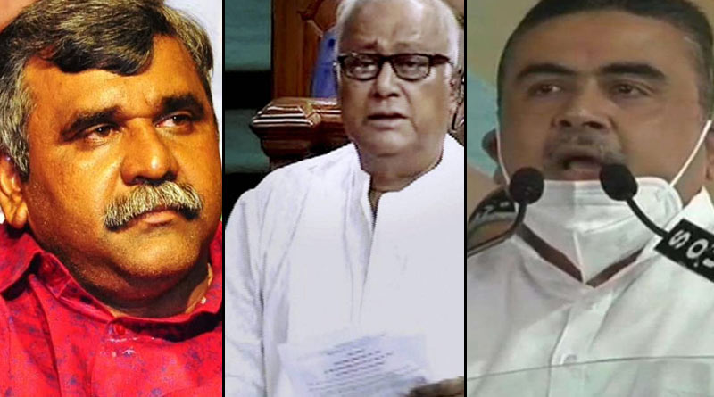 TMC MP Sougata Roy takes jibe on Suvendu Adhikary and Jitendra Tiwari| Sangbad Pratidin