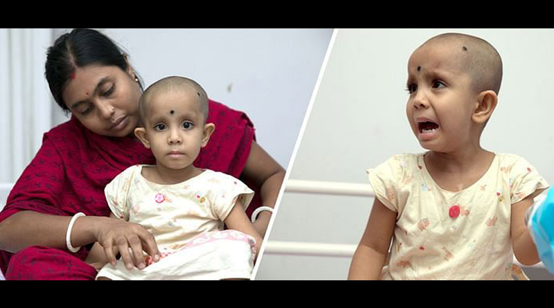 Donation campaign for this little girl Sayantika as she has cardiac problem | Sangbad Pratidin