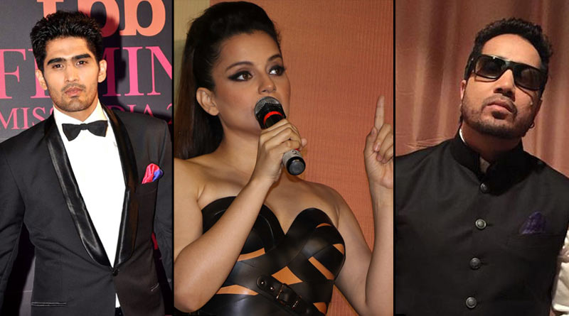 Mika Singh-Vijender Singh slam Kangana Ranaut on Farmers' protest issue | Sangbad Pratidin