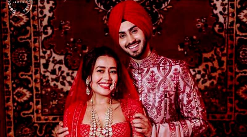 Neha Kakkar not pregnant, the viral picture was the first look of her and Rohanpreet’s new song 'Khyaal Rakhya Kar' | Sangbad Pratidin