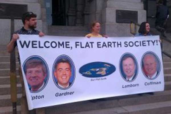 Flat-earther