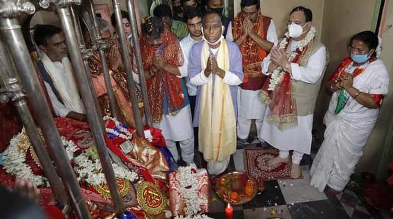 Controversy started over JP Nadda's comment on Chaitanya Mahaprabhu at Katwa | Sangbad Pratidin