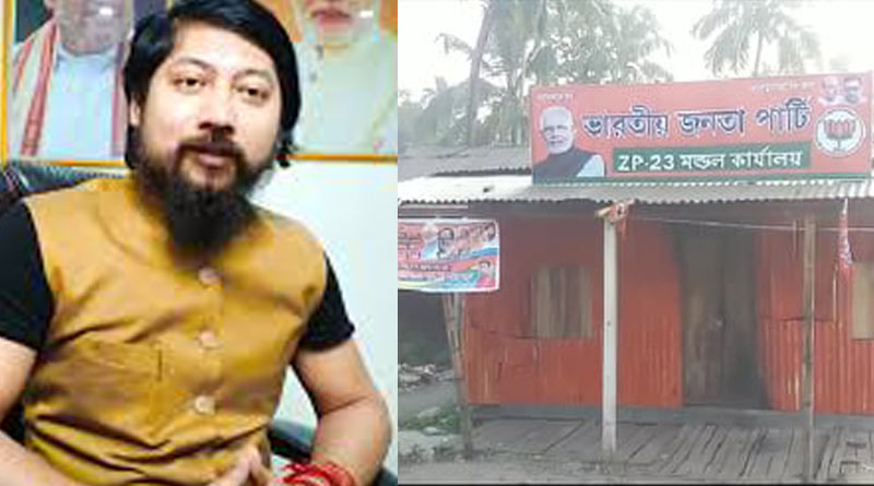 Attack in BJP office at Dinhata, TMC denies allegation | Sangbad Pratidin