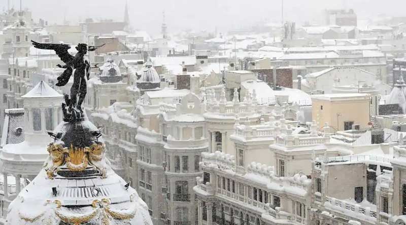 Snow blizzard in Spain kills 4, breaks 50-year old record | Sangbad Pratidin