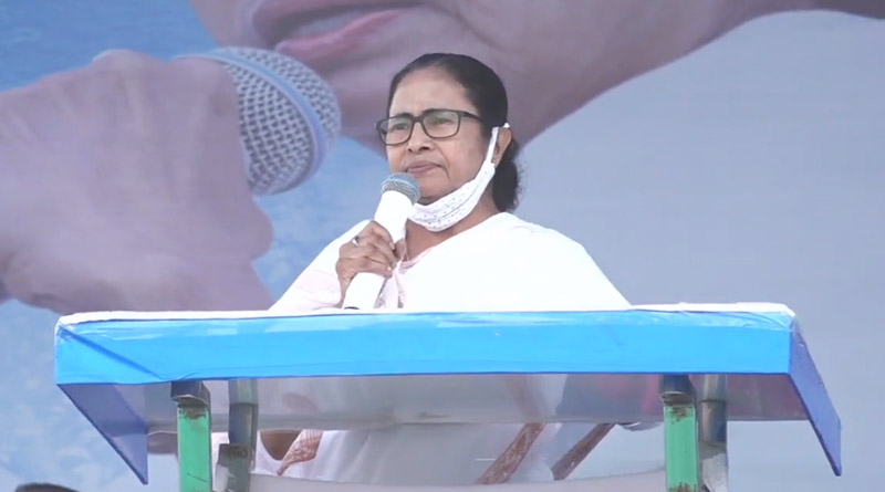 WB CM Mamata Banerjee slams BJP over Jai Sri Ram slogan at Netaji's program | Sangbad Pratidin