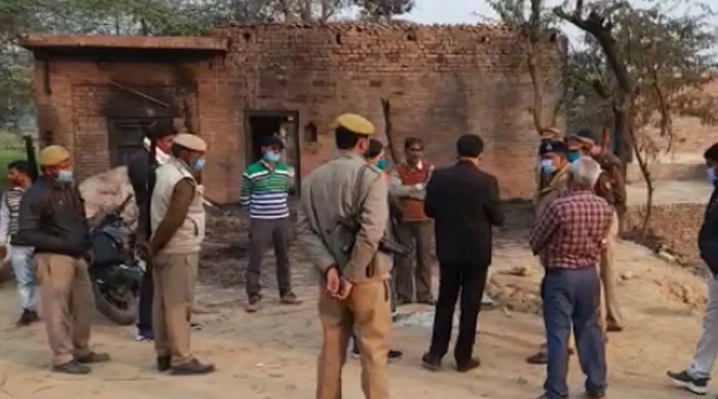 5 booked for torching house of Muslim man who had converted to Hinduism। Sangbad Pratidin