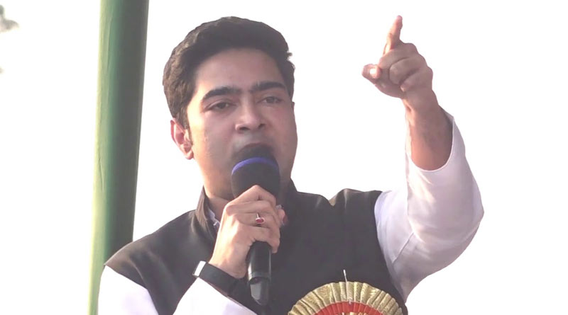 Abhishek Banerjee challenges CBI interrogation to his wife from a public rally at N 24 Parganas |SangbadPratidin