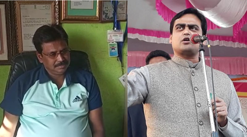 BJP MLA of Bongaon Uttar attacks MP Santanu Thakur rerflects inner clash |SangbadPratidin