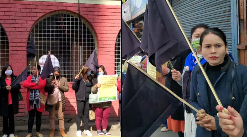 Dilip Ghosh faces protest in Darjeeling, shown black flag |SangbadPratidin