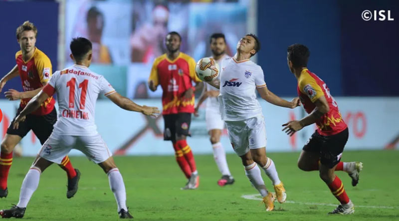ISL 2020: SC East Bengal lost to Bengaluru FC by 2-0 | Sangbad Pratidin